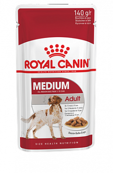 ROYAL CANIN Medium Adult Пауч д/собак средних пород 140 г