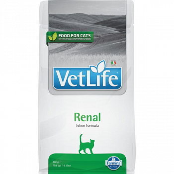 FARMINA Vet Life CAT Renal Сухой корм д/кошек Диета (при почечной недостаточности)