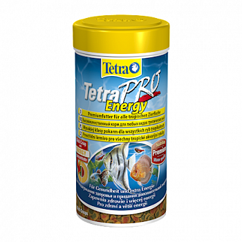 TETRA Pro Energy Корм для всех видов тропических рыб энергетический, чипсы 100 мл