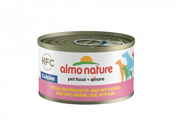 ALMO NATURE Classic HFC Veal&Ham Консервы для cобак с Телятиной и Ветчиной