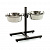 FLAMINGO Стойка с мисками 2*1.6 л