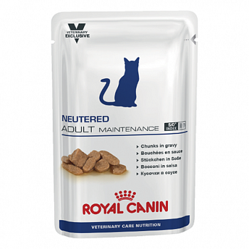 ROYAL CANIN Neutered Maintenance Пауч д/стерилиз кошек с нормальным весом в соусе 100г