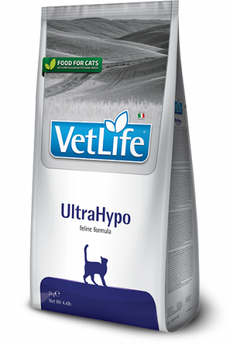 FARMINA Vet Life CAT UltraHypo Сухой корм д/кошек Диета (При пищевой аллергии)