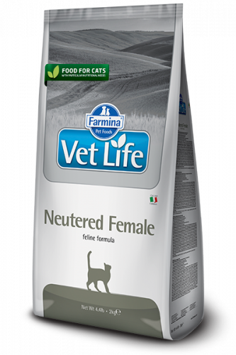 FARMINA Vet Life CAT Neutered Female Сухой корм д/стерилизованных кошек Диета