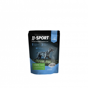 JJ-SPORT Спринт Сухой корм для взрослых собак с Говядиной мелкая гранула