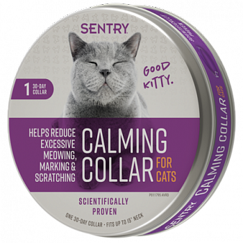 SERGEANT'S Sentry Calming Collar Ошейник успокаиваюший с феромонами для кошек 38 см (1 шт)