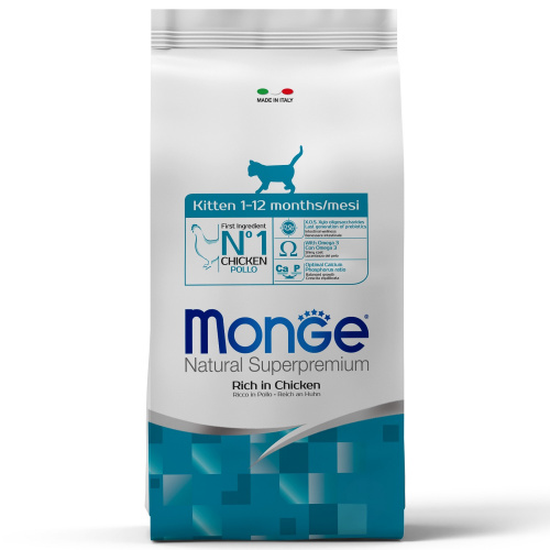MONGE CAT Корм для котят Daily Line KITTEN из Курицы
