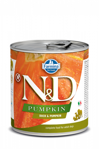 FARMINA N&D DOG Pumpkin Консервы д/собак Утка и Тыква 285 г
