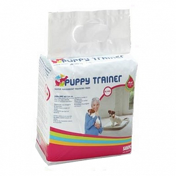 SAVIC Puppy Trainer M Пелёнки для щенков средних пород 45х30 см 15 шт