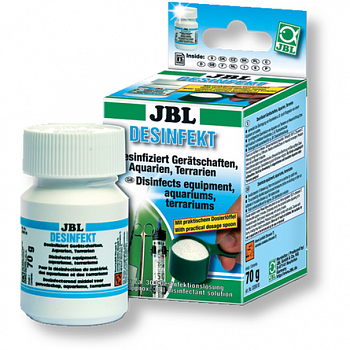 JBL Desinfekt Дезинфицирующее cредство для аквариумов 50 г