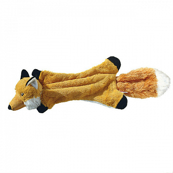 GIGWI Игрушка для собак Шкурка лисы с пищалкой 30 см