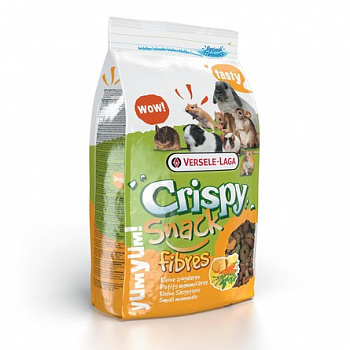 VERSELE LAGA Crispy Snack Fibres Корм дополнительный для грызунов с клетчаткой 650 г