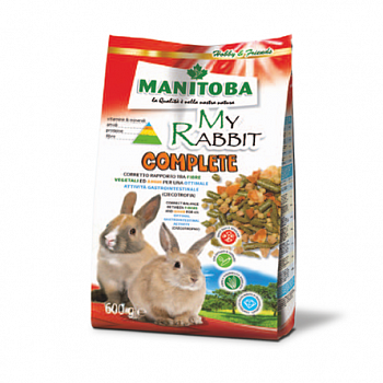 MANITOBA My Rabbit Complete Корм для Карликовых Кроликов 600 г
