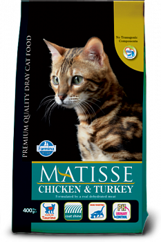 FARMINA Matisse Сухой корм д/кошек Курица с Индейкой