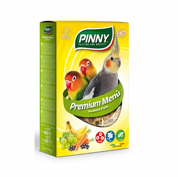 PINNY PM Мягкий корм для средних попугаев витаминизированный с фруктами 800 гр 27.2095