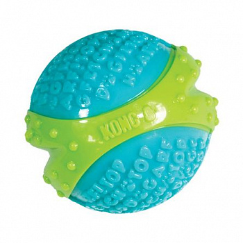 KONG STRENGTH Игрушка для собак Мяч усиленной прочности,для лакомств, резина, размер L