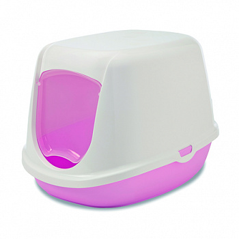 SAVIC Туалет-домик д/котят Duchesse, розовый 44.5x35,5x32 см