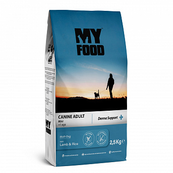 Myfood Корм для собак Adult Mini Multi-Dog мелких пород Ягненок рис