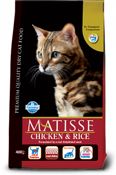 FARMINA Matisse Сухой корм д/кошек Курица и Рис