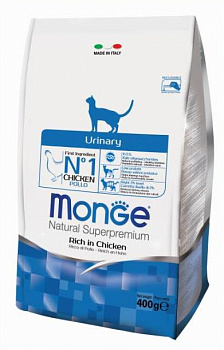 MONGE CAT Urinary Сухой корм д/кошек Профилактика МКБ