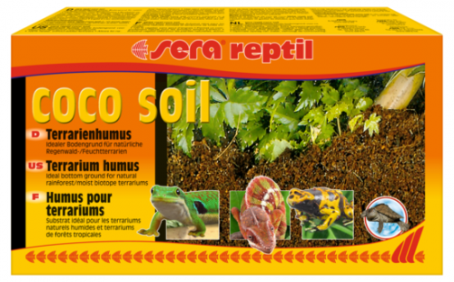 SERA REPTIL COCO SOIL Террариумный грунт из кокосового волокна