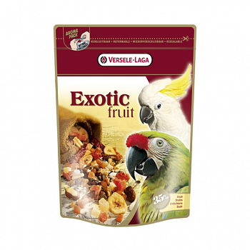 VERSELE LAGA  Exotic Fruit Дополнительный корм для крупных попугаев с фруктами 600 г