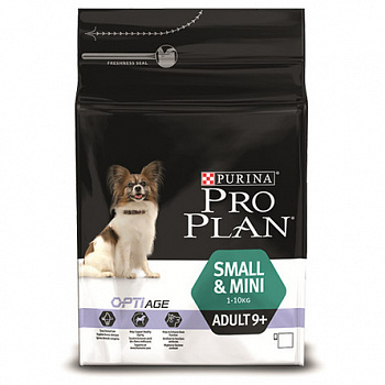 PURINA Pro Plan Small&Mini Senior Сухой корм д/пожилых собак мелких и карл. пород Курица и рис 700 г