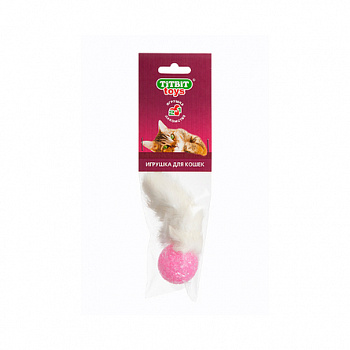 TiTBiT Игрушка для кошек Хвост Кроличий