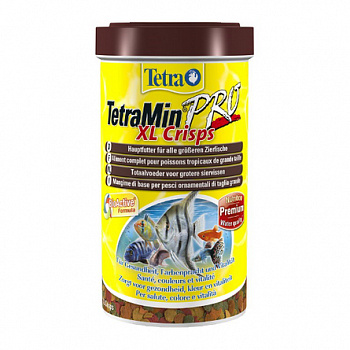 TETRA Min XL Crisps Корм для всех видов тропических рыб крупные чипсы 500 мл