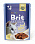 BRIT Premium Beef Fillets Пауч д/кошек Филе Говядины в желе, 85 г