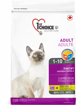 1st CHOICE Finicky Сухой корм д/кошек привередливых к еде Цыпленок