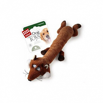 GIGWI Игрушка для собак Лиса с большой пищалкой 62 см