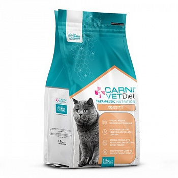 CARNI VD CAT Корм для кошек OBESITY при избыточном весе/контроль веса