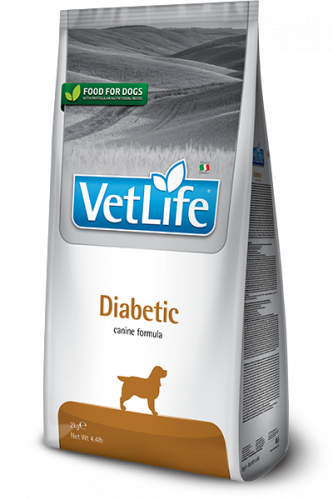 FARMINA Vet Life DOG Diabetic Сухой корм д/собак Диета (при лечении диабета)