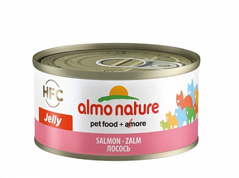 ALMO NATURE Legend HFC Cat Salmon Консервы для кошек с Лососем в желе 70 г