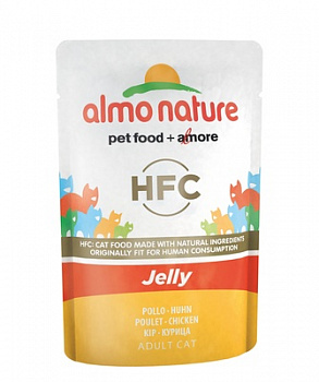 ALMO NATURE Classic Nature Jelly Cat Chicken Пауч для кошек Курица в желе 55 г
