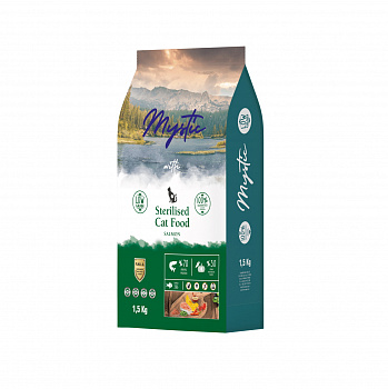 Mystic Корм для кошек Sterilised Cat Food стерилизованных Лосось