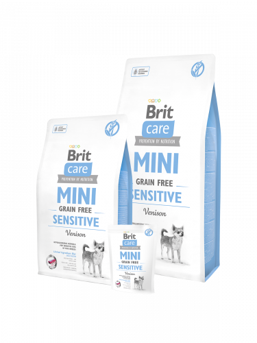 BRIT Care GF Mini Sensitive Беззерновой cухой корм д/собак мини пород с чувствительным пищеварением