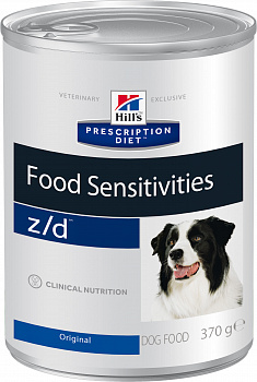 HILL'S Prescription Diet z/d Food Sensitivities Консервы д/собак Диета (При пищевой аллергии)