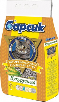 БАРСИК Наполнитель Кукурузный  4,54 л