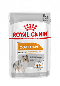 ROYAL CANIN Coat Care Пауч д/собак Здоровье шерсти Паштет 85 г
