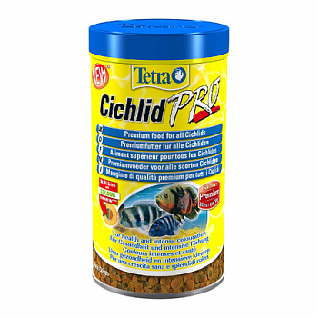 TETRA Cichlid PRO Crisps Корм для всех видов цихлид чипсы 500 мл