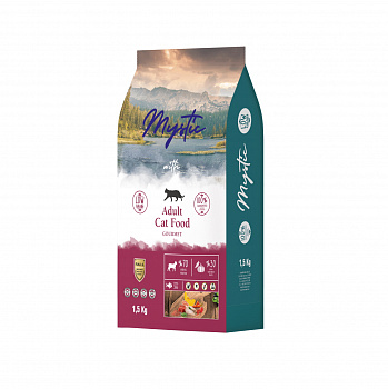 Mystic Корм для кошек Adult Cat Food Gourmet
