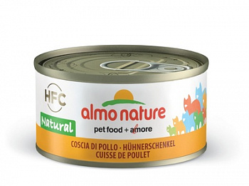 ALMO NATURE Legend HFC Adult Cat Chicken Drumstick Консервы для кошек Аппетитные Куриные бедрышки