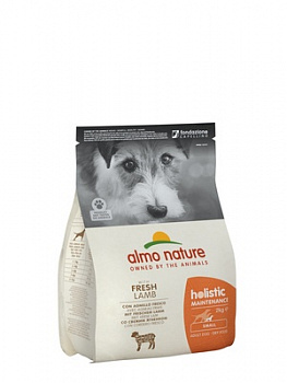 ALMO NATURE Holistic Small Adult Сухой корм для собак мелких пород с Ягненком 2 кг