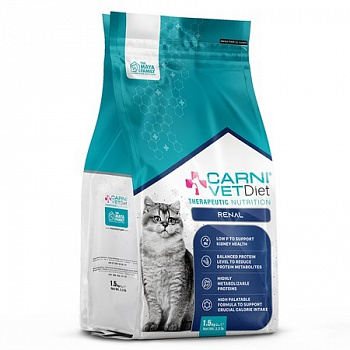 CARNI VD CAT Корм для кошек RENAL при ХПН поддержание здоровья почек