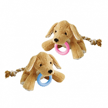 KARLIE Basti Игрушка для щенков и собак Щенок с кольцом 30 см