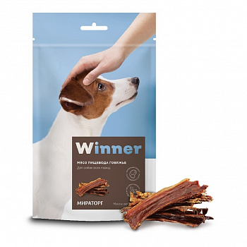 WINNER Лакомство д/собак Пищевод (сухое), 80 г