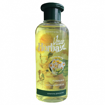 HERBA VITAE Шампунь д/котят (Ромашка и Мать-и-мачеха) 250 мл