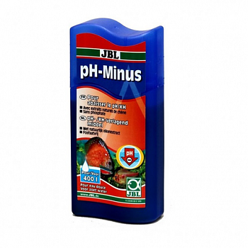 JBL pH-Minus Кондиционер для снижения рН в пресноводных аквариумах 100 мл на 400 л